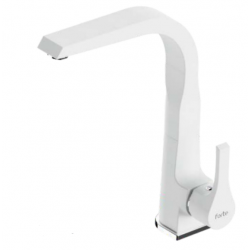 Μπαταρία Κουζίνας Αναμεικτική Ψηλή Forte Mix M1504 White